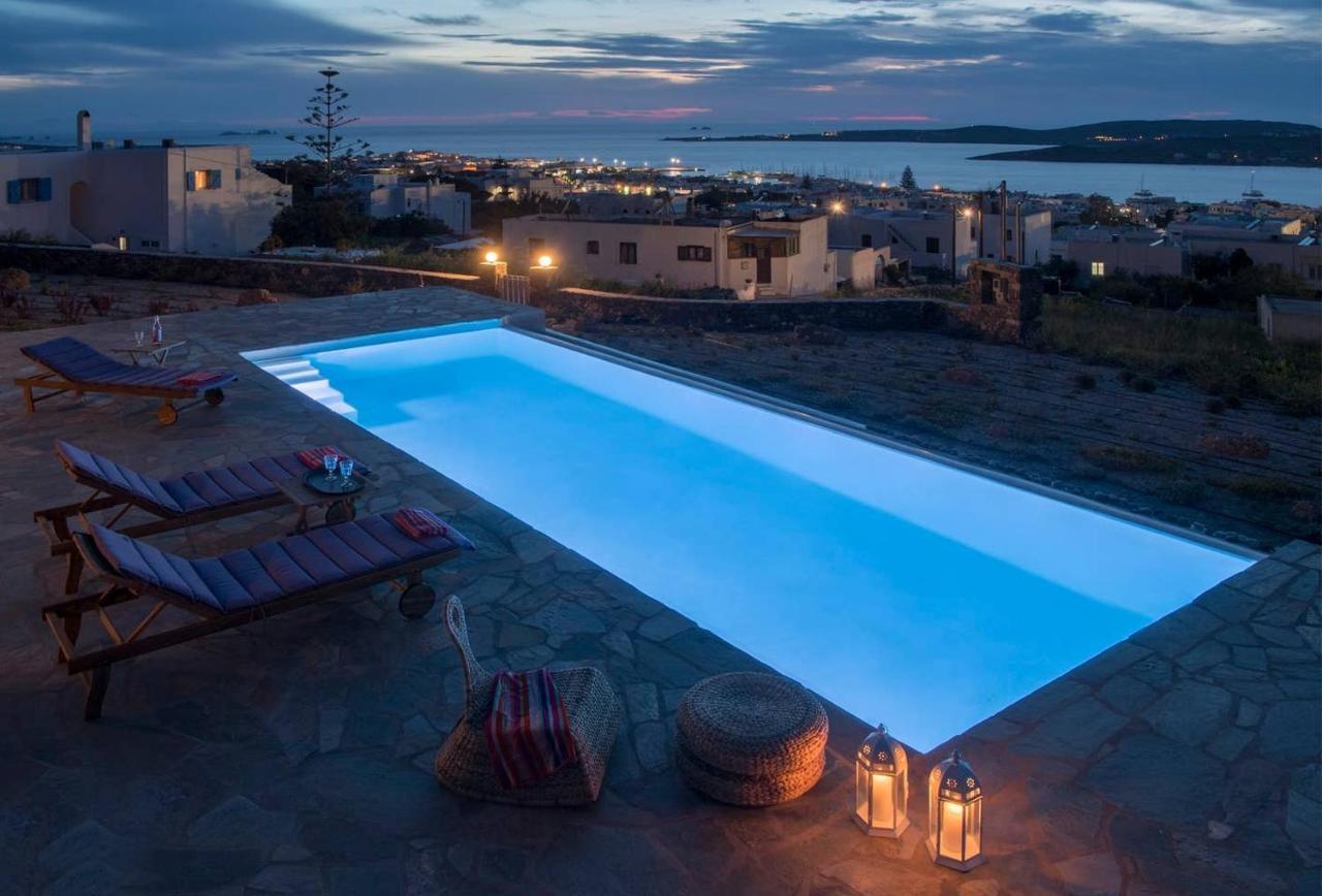 Orasea Villa With Private Pool Páros Exterior foto